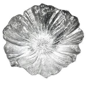 Michael Aram Rare Textured Poppy 13.5" Large Metal Salad Serving Bowl-Stunning